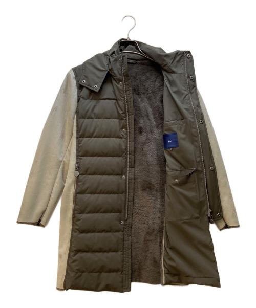 G-Stage（ジーステージ）G-Stage (ジーステージ) ダウンコート カーキ×グレー サイズ:SIZE 46の古着・服飾アイテム