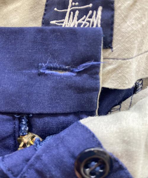 stussy（ステューシー）stussy (ステューシー) ハーフパンツ ネイビー サイズ:SIZE 32の古着・服飾アイテム