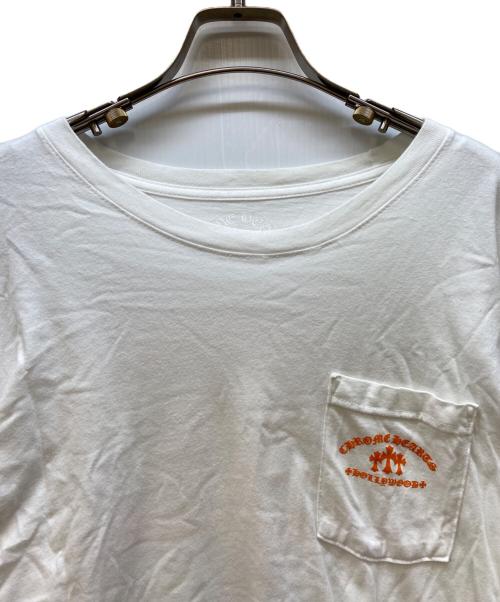 CHROME HEARTS（クロムハーツ）CHROME HEARTS (クロムハーツ) 長袖カットソー ホワイト サイズ:Lの古着・服飾アイテム