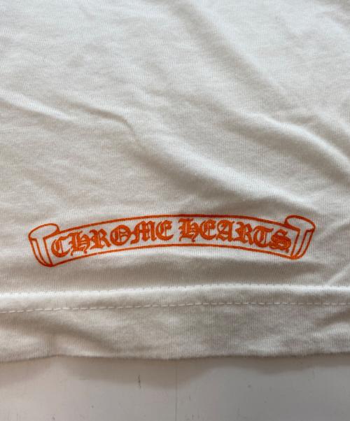 CHROME HEARTS（クロムハーツ）CHROME HEARTS (クロムハーツ) 長袖カットソー ホワイト サイズ:Lの古着・服飾アイテム