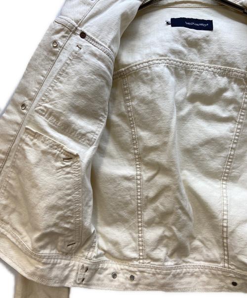 DSQUARED2（ディースクエアード）DSQUARED2 (ディースクエアード) デニムジャケット ホワイト サイズ:46の古着・服飾アイテム