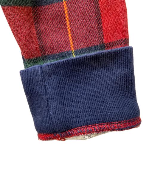 POLO RALPH LAUREN（ポロ・ラルフローレン）POLO RALPH LAUREN (ポロ・ラルフローレン) ポロシャツ レッド×グリーン×ネイビー サイズ:Sの古着・服飾アイテム