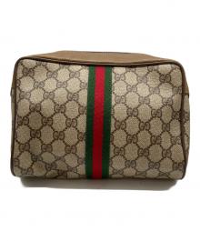 GUCCI（グッチ）の古着「クラッチバッグ」｜ブラウン