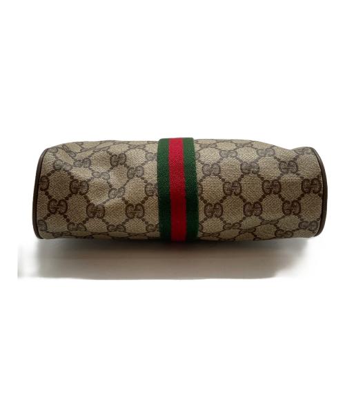 GUCCI（グッチ）GUCCI (グッチ) クラッチバッグ ブラウンの古着・服飾アイテム