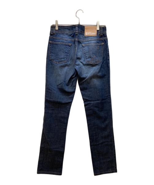 JOHN GALLIANO（ジョンガリアーノ）JOHN GALLIANO (ジョンガリアーノ) デニムパンツ インディゴ サイズ:66cm(W26)の古着・服飾アイテム