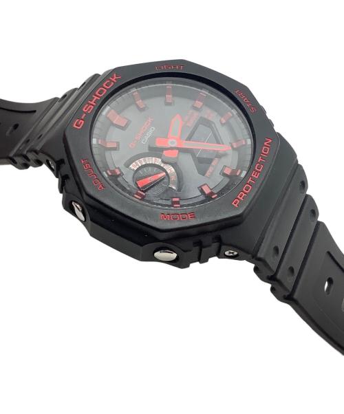 CASIO（カシオ）CASIO (カシオ) リストウォッチ ブラック×レッドの古着・服飾アイテム