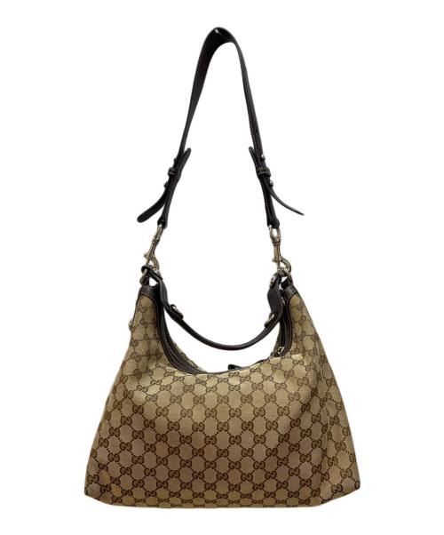 GUCCI（グッチ）GUCCI (グッチ) ショルダーバッグ/ホースビット2way ショルダーバッグ ベージュの古着・服飾アイテム