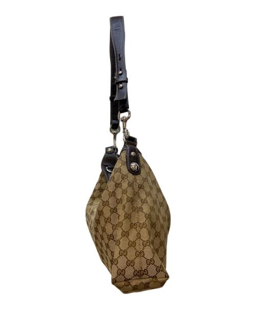 GUCCI（グッチ）GUCCI (グッチ) ショルダーバッグ/ホースビット2way ショルダーバッグ ベージュの古着・服飾アイテム