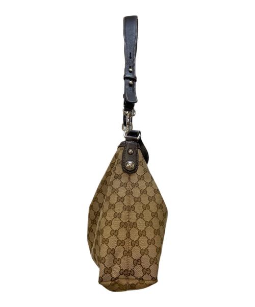 GUCCI（グッチ）GUCCI (グッチ) ショルダーバッグ/ホースビット2way ショルダーバッグ ベージュの古着・服飾アイテム