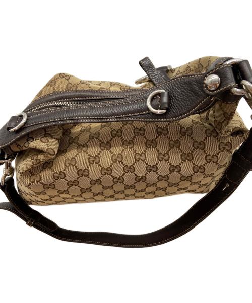 GUCCI（グッチ）GUCCI (グッチ) ショルダーバッグ/ホースビット2way ショルダーバッグ ベージュの古着・服飾アイテム
