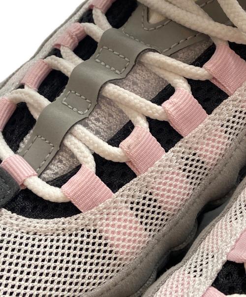NIKE（ナイキ）NIKE (ナイキ) ローカットスニーカー グレー×ピンク サイズ:25.5cmの古着・服飾アイテム