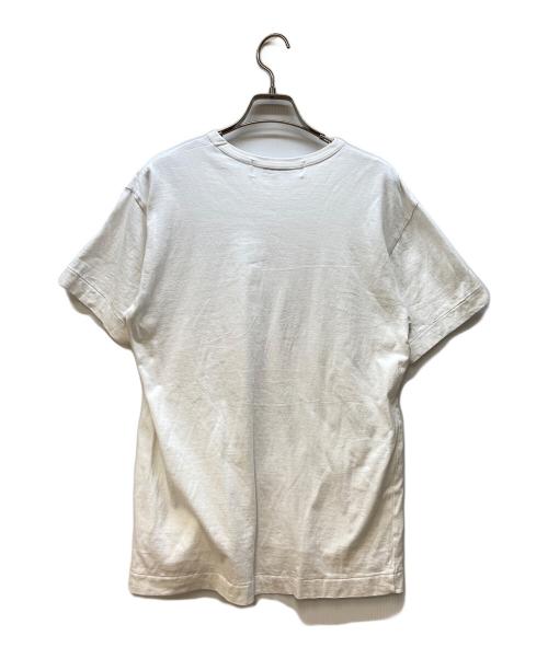 PLAY COMME des GARCONS（プレイコムデギャルソン）PLAY COMME des GARCONS (プレイコムデギャルソン) 半袖カットソー/T-Shirt With Black Emblem ホワイト サイズ:Lの古着・服飾アイテム