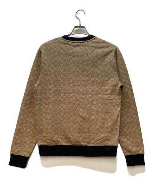 COACH（コーチ）COACH (コーチ) クルーネックスウェット カーキ サイズ:XSの古着・服飾アイテム