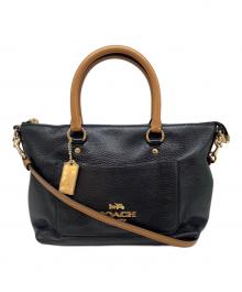 COACH（コーチ）の古着「2WAYショルダーバッグ」｜ブラック