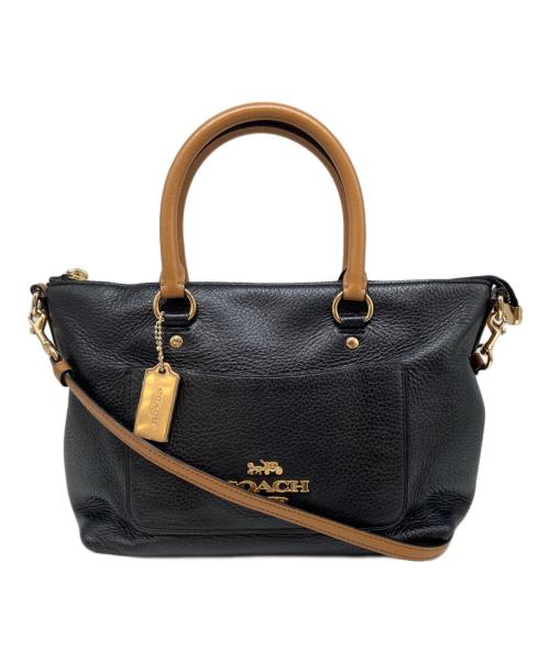 COACH（コーチ）COACH (コーチ) 2WAYショルダーバッグ ブラックの古着・服飾アイテム