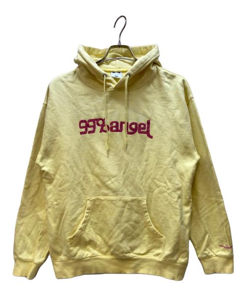X-GIRL（エックスガール）X-GIRL (エックスガール) プルオーバーパーカー イエロー×ピンク サイズ:1の古着・服飾アイテム