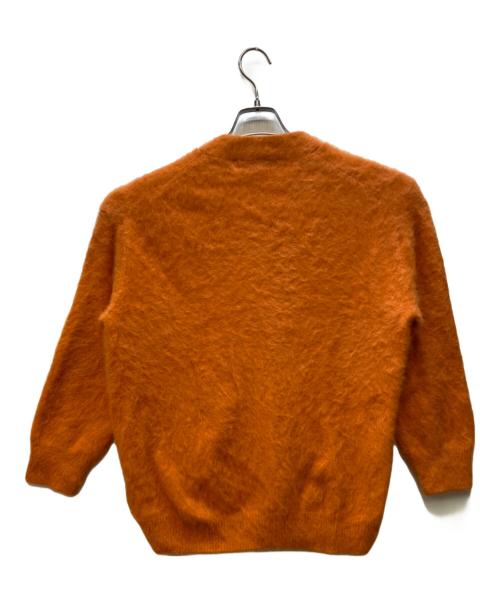 Snidel（スナイデル）Snidel (スナイデル) 薄手カーディガン オレンジ サイズ:FREEの古着・服飾アイテム