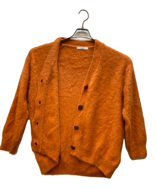 Snidel（スナイデル）Snidel (スナイデル) 薄手カーディガン オレンジ サイズ:FREEの古着・服飾アイテム