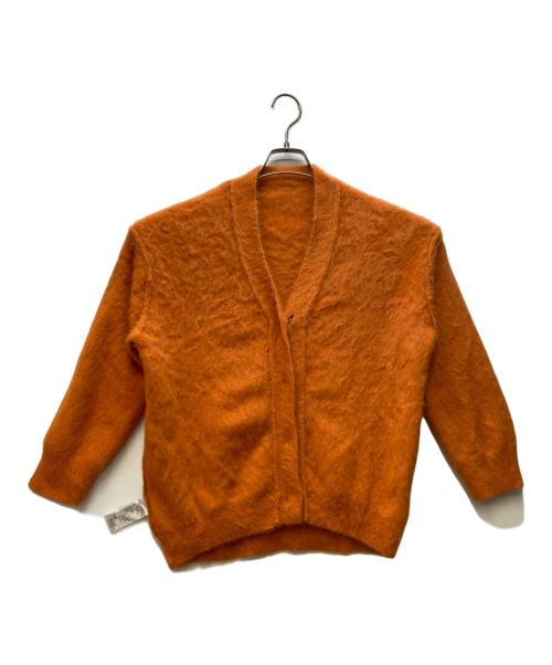 Snidel（スナイデル）Snidel (スナイデル) 薄手カーディガン オレンジ サイズ:FREEの古着・服飾アイテム