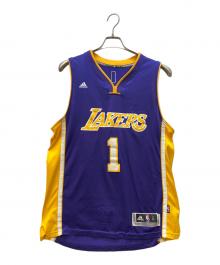 LAKERS（レイカーズ）の古着「バスケットボールユニフォーム」｜パープル×イエロー