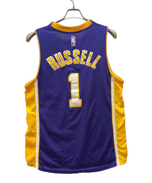 LAKERS（レイカーズ）LAKERS (レイカーズ) バスケットボールユニフォーム パープル×イエロー サイズ:Lの古着・服飾アイテム