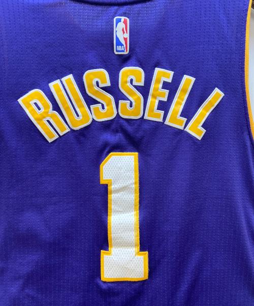 LAKERS（レイカーズ）LAKERS (レイカーズ) バスケットボールユニフォーム パープル×イエロー サイズ:Lの古着・服飾アイテム