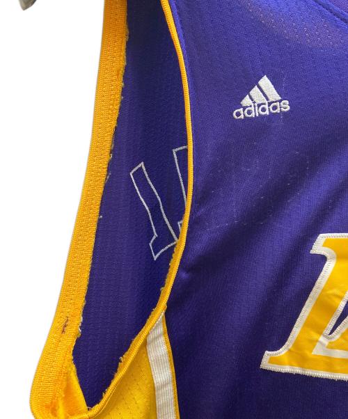 LAKERS（レイカーズ）LAKERS (レイカーズ) バスケットボールユニフォーム パープル×イエロー サイズ:Lの古着・服飾アイテム