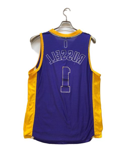 LAKERS（レイカーズ）LAKERS (レイカーズ) バスケットボールユニフォーム パープル×イエロー サイズ:Lの古着・服飾アイテム