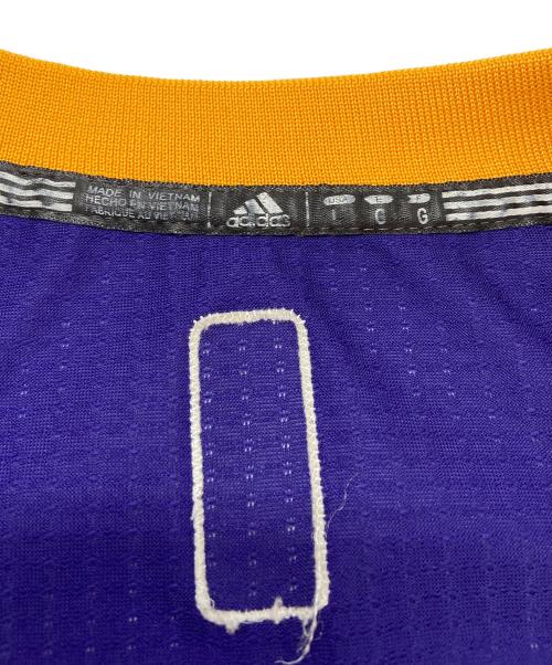 LAKERS（レイカーズ）LAKERS (レイカーズ) バスケットボールユニフォーム パープル×イエロー サイズ:Lの古着・服飾アイテム
