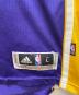 中古・古着 LAKERS (レイカーズ) バスケットボールユニフォーム パープル×イエロー サイズ:L：5000円