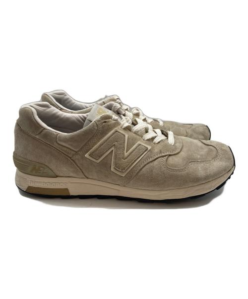 NEW BALANCE（ニューバランス）NEW BALANCE (ニューバランス) ローカットスニーカー ベージュ サイズ:27.5cmの古着・服飾アイテム