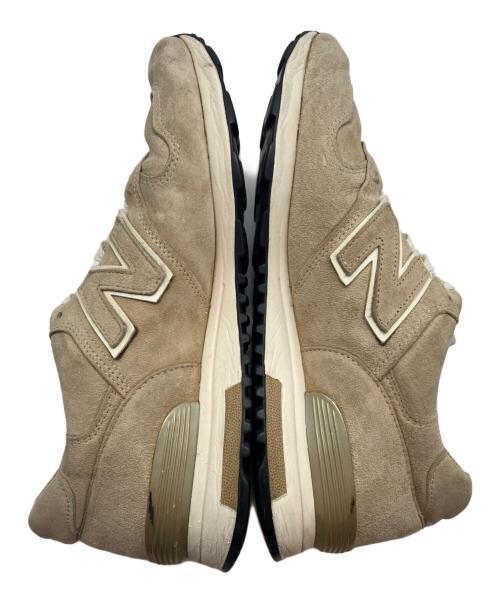 NEW BALANCE（ニューバランス）NEW BALANCE (ニューバランス) ローカットスニーカー ベージュ サイズ:27.5cmの古着・服飾アイテム