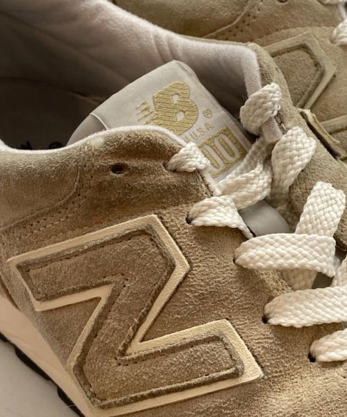 NEW BALANCE（ニューバランス）NEW BALANCE (ニューバランス) ローカットスニーカー ベージュ サイズ:27.5cmの古着・服飾アイテム