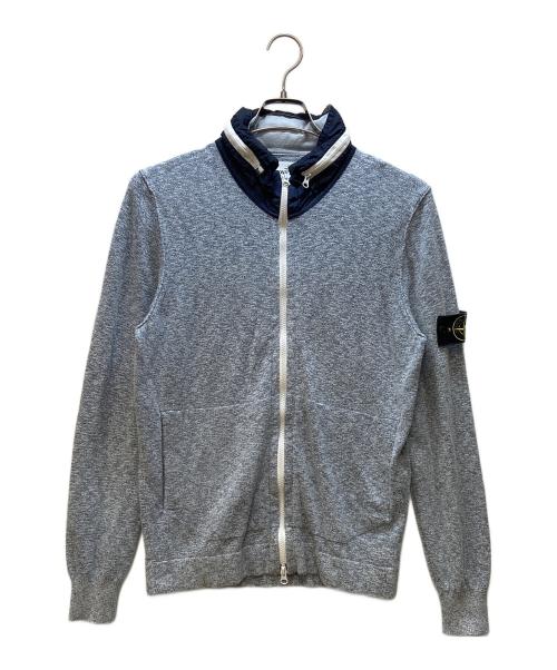 STONE ISLAND（ストーンアイランド）STONE ISLAND (ストーンアイランド) ジップブルゾン ライトグレー サイズ:Lの古着・服飾アイテム