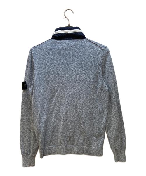 STONE ISLAND（ストーンアイランド）STONE ISLAND (ストーンアイランド) ジップブルゾン ライトグレー サイズ:Lの古着・服飾アイテム
