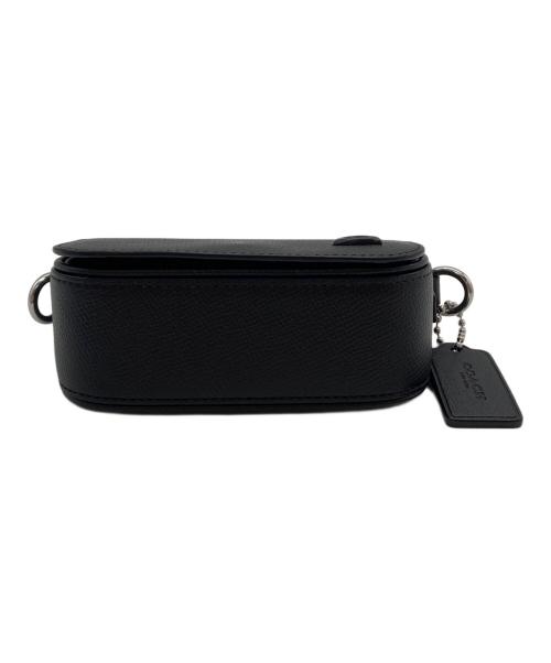 COACH（コーチ）COACH (コーチ) フラップ クロスボディ バッグ ブラックの古着・服飾アイテム