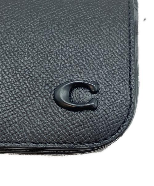 COACH（コーチ）COACH (コーチ) フラップ クロスボディ バッグ ブラックの古着・服飾アイテム