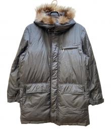 BURBERRY BLACK LABEL（バーバリーブラックレーベル）の古着「ダウンジャケット」｜ブラック