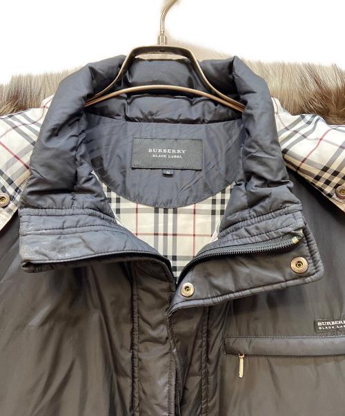 BURBERRY BLACK LABEL（バーバリーブラックレーベル）BURBERRY BLACK LABEL (バーバリーブラックレーベル) ダウンジャケット ブラック サイズ:Mの古着・服飾アイテム