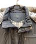 中古・古着 BURBERRY BLACK LABEL (バーバリーブラックレーベル) ダウンジャケット ブラック サイズ:M：18000円