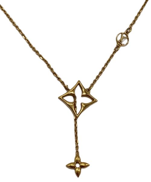 LOUIS VUITTON（ルイ ヴィトン）LOUIS VUITTON (ルイ ヴィトン) ネックレス/LV フラワーグラム ゴールドカラーの古着・服飾アイテム