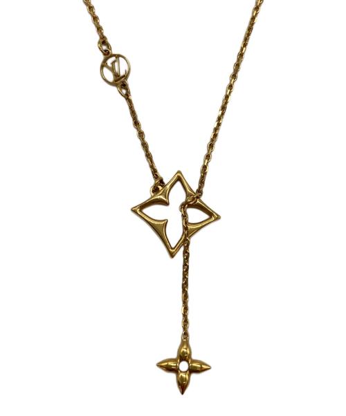 LOUIS VUITTON（ルイ ヴィトン）LOUIS VUITTON (ルイ ヴィトン) ネックレス/LV フラワーグラム ゴールドカラーの古着・服飾アイテム