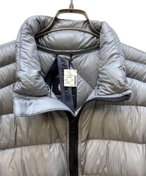 CANADA GOOSE（カナダグース）CANADA GOOSE (カナダグース) ライトダウンジャケット シルバー サイズ:Lの古着・服飾アイテム