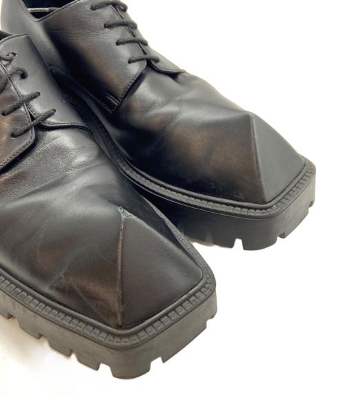 BALENCIAGA（バレンシアガ）BALENCIAGA (バレンシアガ) ダービーシューズ ブラック サイズ:39の古着・服飾アイテム