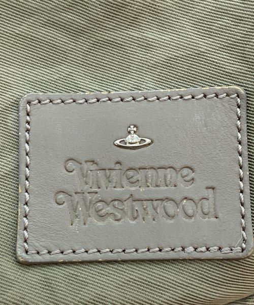 Vivienne Westwood（ヴィヴィアンウエストウッド）Vivienne Westwood (ヴィヴィアンウエストウッド) ショルダーバッグ/クロスボディバッグ/ORBエンボス ベージュの古着・服飾アイテム
