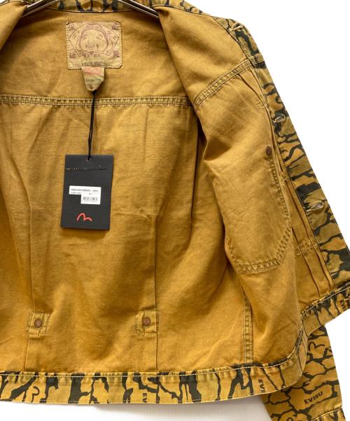 EVISU（エヴィス）EVISU (エヴィス) ワークジャケット ブラウン×ブラック サイズ:Mの古着・服飾アイテム