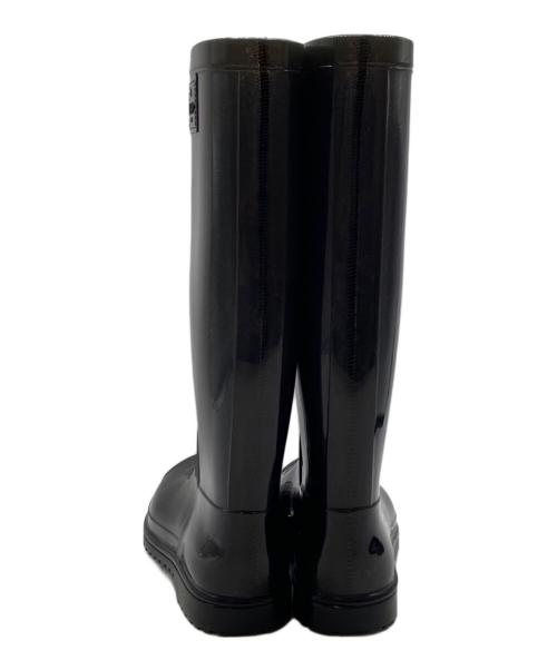 VALENTINO GARAVANI（ヴァレンティノ・ガラヴァーニ）VALENTINO GARAVANI (ヴァレンティノ・ガラヴァーニ) レインブーツ ブラック サイズ:22.5cmの古着・服飾アイテム