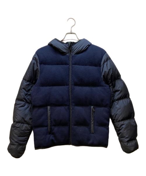 PRADA SPORTS（プラダスポーツ）PRADA SPORTS (プラダスポーツ) ダウンニットジャケット ネイビー×ブラック サイズ:52の古着・服飾アイテム