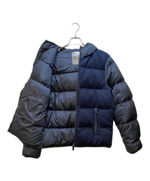 PRADA SPORTS（プラダスポーツ）PRADA SPORTS (プラダスポーツ) ダウンニットジャケット ネイビー×ブラック サイズ:52の古着・服飾アイテム
