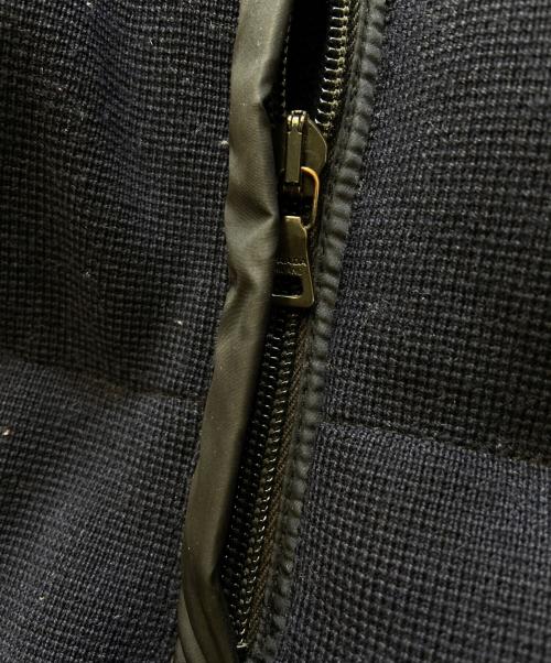 PRADA SPORTS（プラダスポーツ）PRADA SPORTS (プラダスポーツ) ダウンニットジャケット ネイビー×ブラック サイズ:52の古着・服飾アイテム